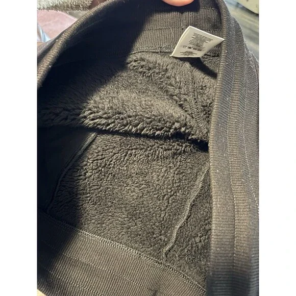 Member's Mark Sherpa Lined Jogger Pants Womens Large Black Cozy Lounge - Picture 4 of 4